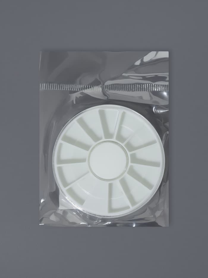 Органайзер для хранения мелочей «Карусель», 12 ячеек, d=6×0.8 см, прозрачный