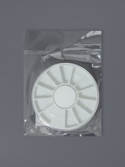 Органайзер для хранения мелочей «Карусель», 12 ячеек, d=6×0.8 см, прозрачный