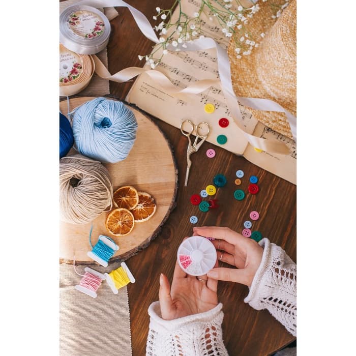 Органайзер для хранения мелочей «Карусель», 12 ячеек, d=6×0.8 см, прозрачный