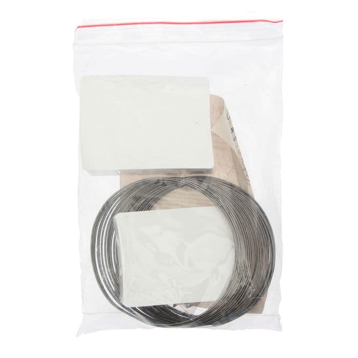 Карниз струнный, двухрядный, 10 м (ряд 5 м), пластиковый крючок