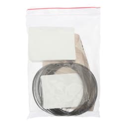 Карниз струнный, двухрядный, 10 м (ряд 5 м), пластиковый крючок