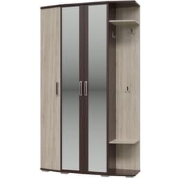 Прихожая «Паола», 1200×375×2020 мм, цвет венге/дуб сонома