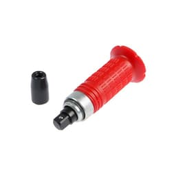 Отвертка ударно-поворотная ТУНДРА 1/2", с битами 6 шт., обрезиненная рукоятка, кейс