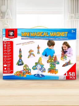 Конструктор магнитный XINBIDA «Мини магический магнит», 158 деталей