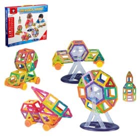 Конструктор магнитный XINBIDA «Мини магический магнит», 86 деталей