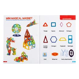 Конструктор магнитный XINBIDA «Мини магический магнит», 86 деталей