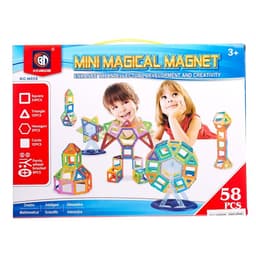 Конструктор магнитный XINBIDA «Мини магический магнит», 58 деталей