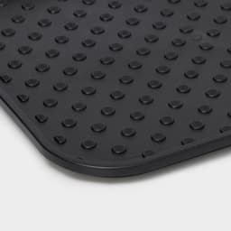 Лоток для обуви, 70×37 см, пластик, чёрный