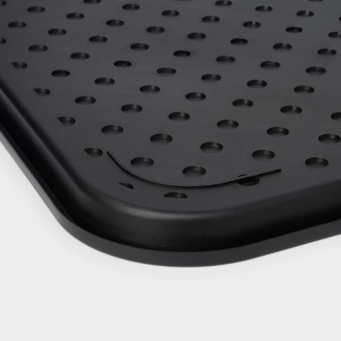 Лоток для обуви, 70×37 см, пластик, чёрный