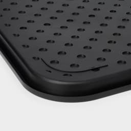 Лоток для обуви, 70×37 см, пластик, чёрный