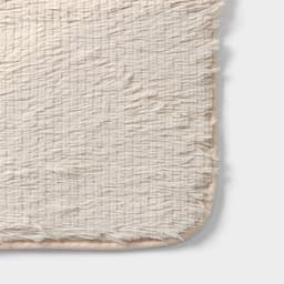 Набор ковриков для ванной и туалета Доляна «Пушистик», 2 шт., 40×50, 50×80 см бежевый