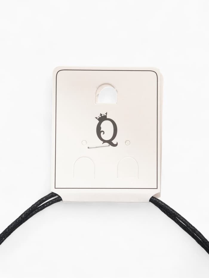 Кулон унисекс «Клык», коричнево-чёрный на чёрном шнурке, 40-80 см