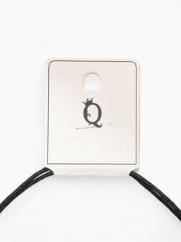 Кулон унисекс «Клык», коричнево-чёрный на чёрном шнурке, 40-80 см