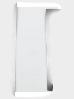 Корзинка для хлеба и фруктов IDEA «Ажур», пластик, 14×22×8 см, белая