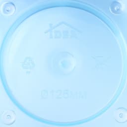 Горшок для орхидей с поддоном IDEA «Деко», 1.2 л, пластиковый, голубой