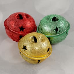 Бубенчики, набор 12 шт., размер 1 шт. - 3×3 см