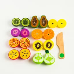 Игровой набор продуктов «Солнечные фрукты», на подносе