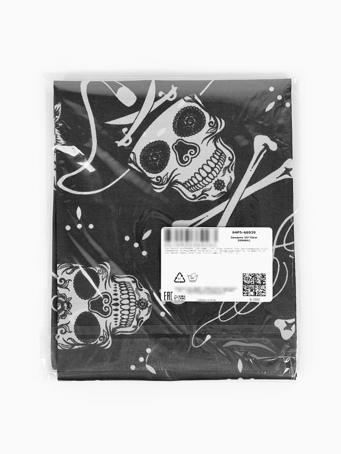 Бандана «Пират», 50×50 см