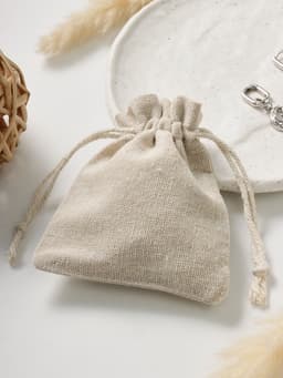 Мешочек подарочный «Хлопок», 10×12 см, бежевый