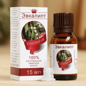 Эфирное масло «Эвкалипт», флакон- капельница, аннотация, 15 мл, дезинфицирующее