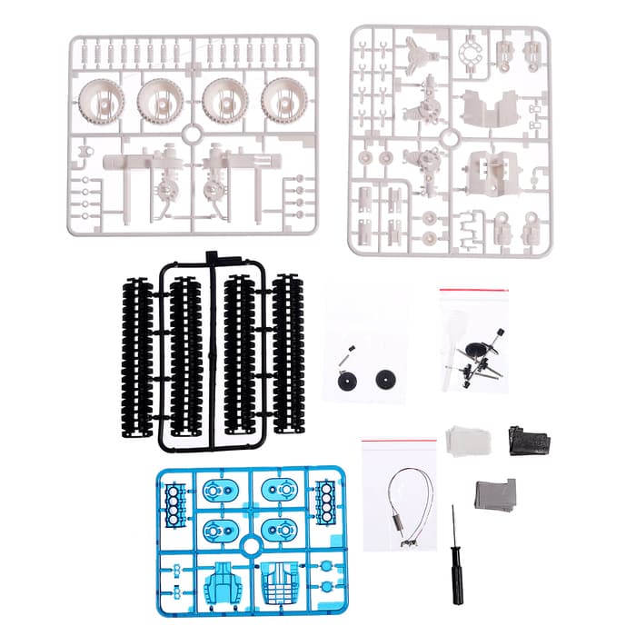 Электронный конструктор «Марсоход», 4WD, работает от воды с солью