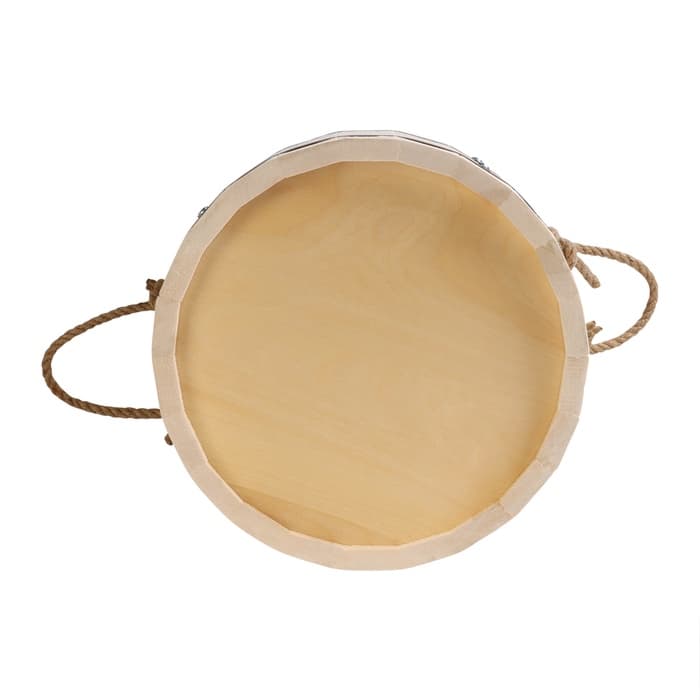 Запарник - ведро для бани и сауны, 18 л, липа, пластиковая вставка, с крышкой, «Добропаровъ»