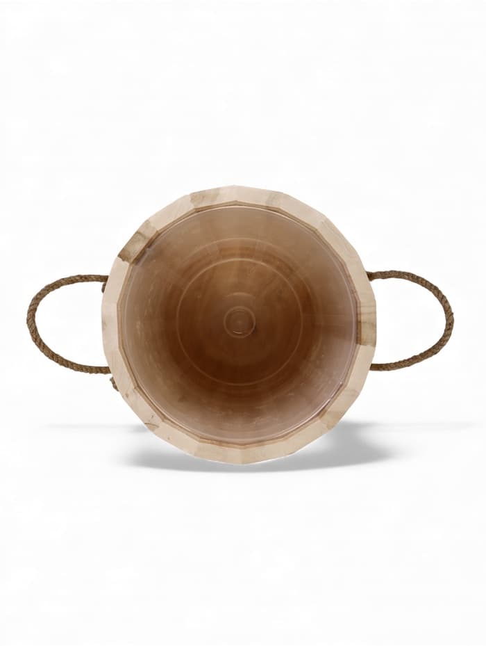 Запарник - ведро для бани и сауны, 9 л, липа, пластиковая вставка, с крышкой, «Добропаровъ»