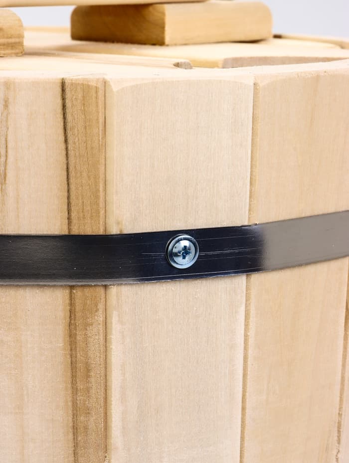 Запарник - ведро для бани и сауны, 9 л, липа, пластиковая вставка, с крышкой, «Добропаровъ»