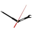 Комплект стрелок для часов, 3 шт., ключ и отвертка, 65/90, чёрные