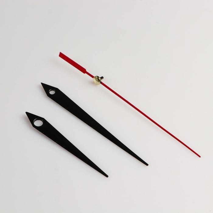 Комплект стрелок для часов, 3 шт., 59/83, чёрные