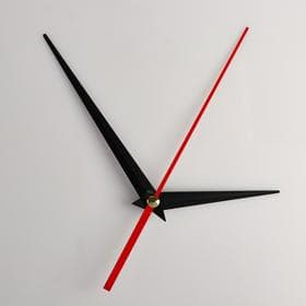 Комплект стрелок для часов, 3 шт., 73/110, чёрные