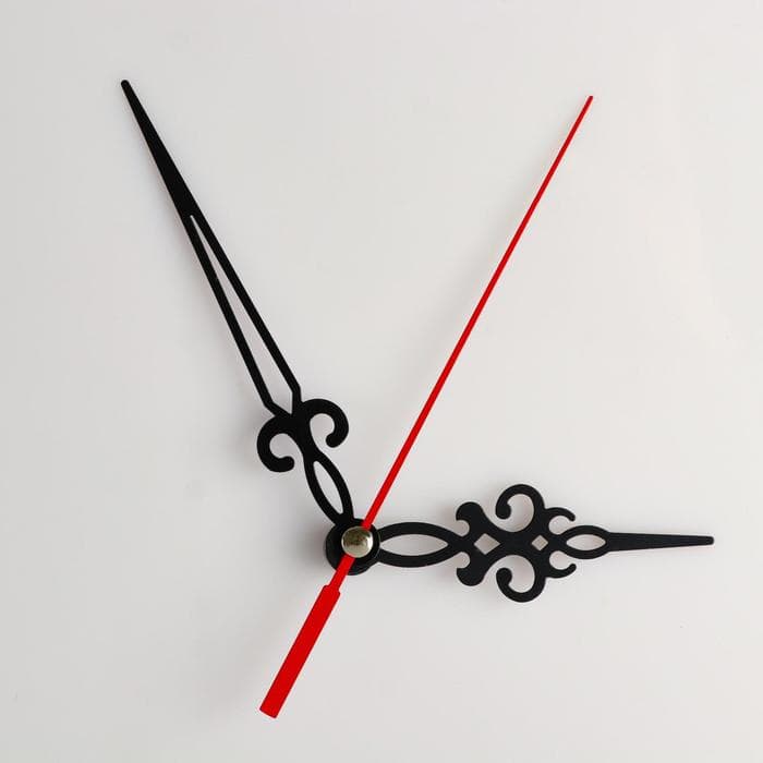 Комплект стрелок для часов, 3 шт., 69/96/120, резные