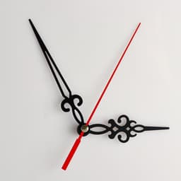 Комплект стрелок для часов, 3 шт., 69/96/120, резные