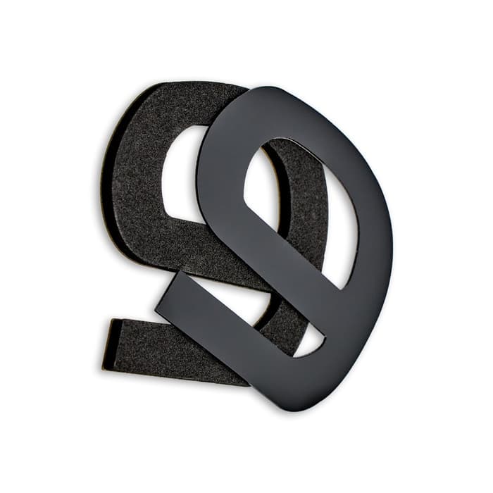 Часы настенные интерьерные большие, 3d «Кавалье», плавный ход, наклейка, d=120 см, чёрные