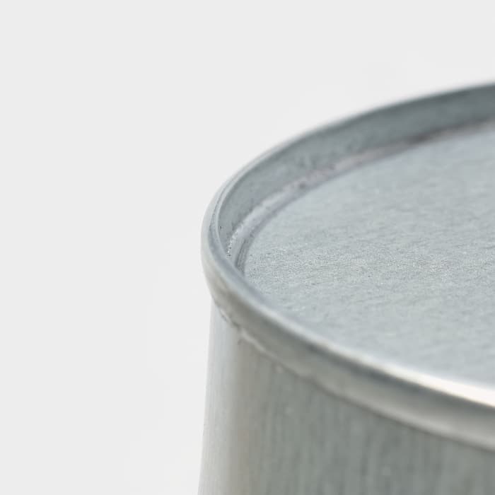 Вазон оцинкованный с ручками, 11 л, d=21 см, h=49 см, ГОСТ