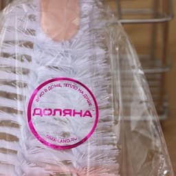 Ёршик для посуды двойной Доляна, 31×6 см, МИКС