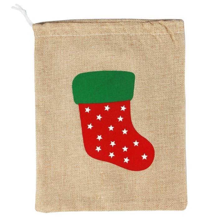Мешок Деда Мороза «Новогодний носок»