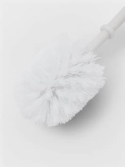 Ёршик для унитаза с подставкой напольный, 22×22×82 см, с держателем для туалетной бумаги, хром