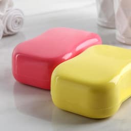 Мыльница дорожная, 11×7×4 см, МИКС