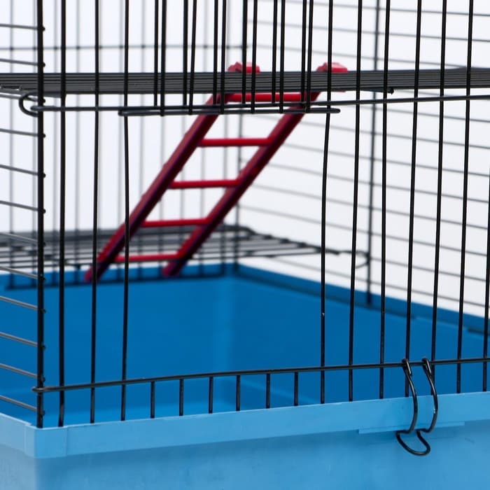 Клетка для грызунов «Сеня 2», 50×37×37 см, цвет МИКС