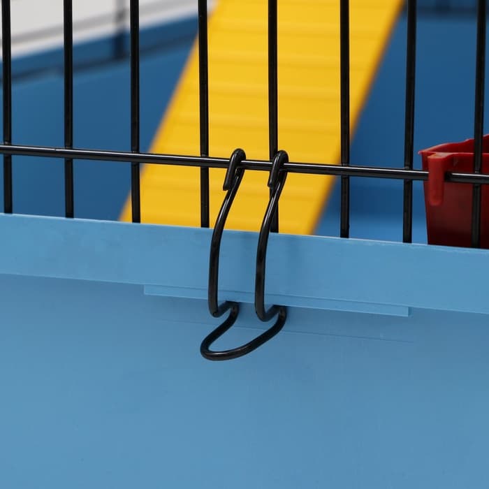 Клетка для грызунов "Сеня 3-1", 49×36×51 см, цвет МИКС