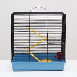 Клетка для грызунов "Сеня 3-1", 49×36×51 см, цвет МИКС