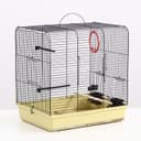 Клетка «Грация», 49×36×51 см, 3 яруса, цвет МИКС