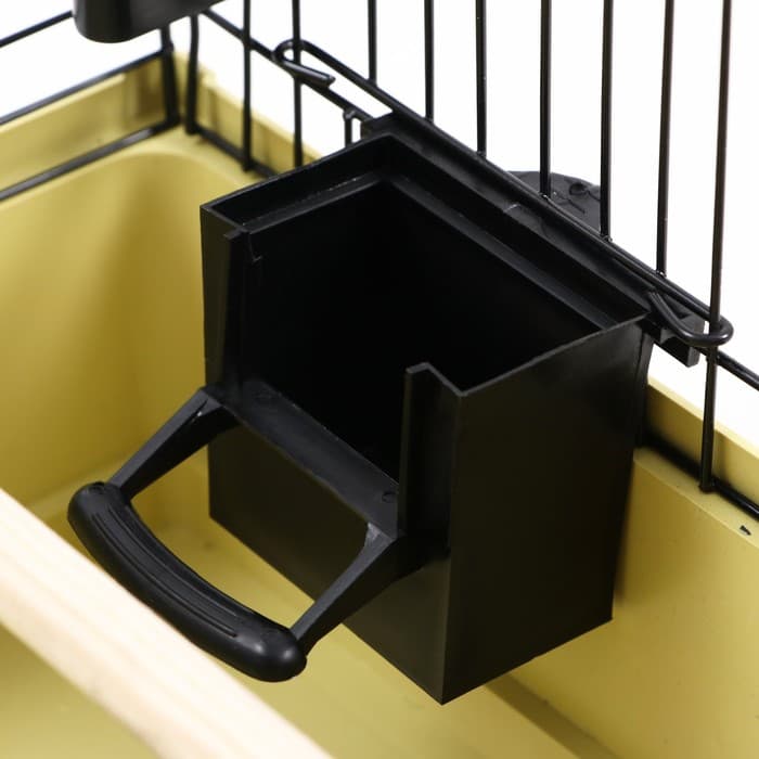 Клетка «Грация», 49×36×51 см, 3 яруса, цвет МИКС