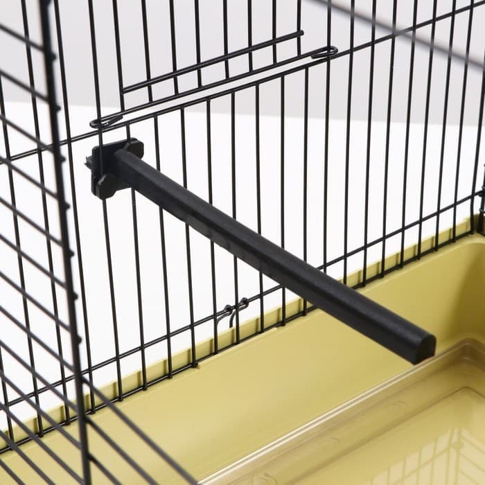 Клетка «Грация», 49×36×51 см, 3 яруса, цвет МИКС