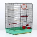 Клетка «Грация», 4 яруса, 50×36×65 см, микс цветов