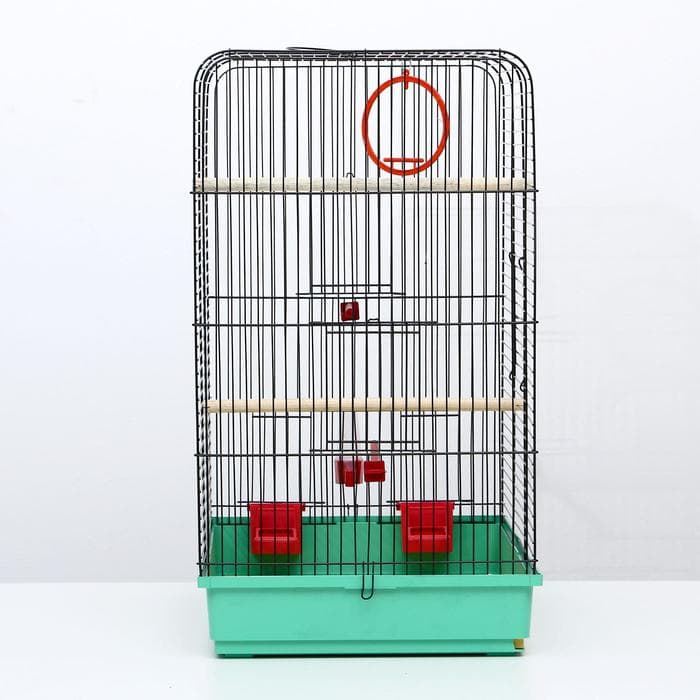 Клетка «Грация», 4 яруса, 50×36×65 см, микс цветов