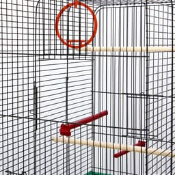 Клетка «Грация», 4 яруса, 50×36×65 см, микс цветов