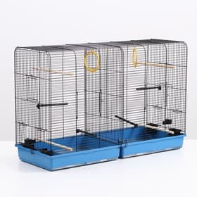 Клетка пролётная, 100×37×65 см, 4 яруса, МИКС