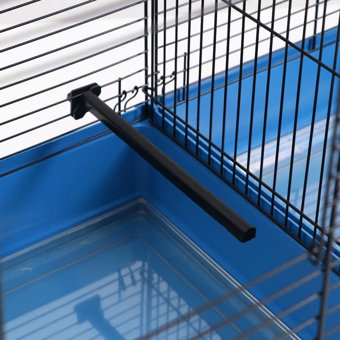 Клетка пролётная, 100×37×65 см, 4 яруса, МИКС